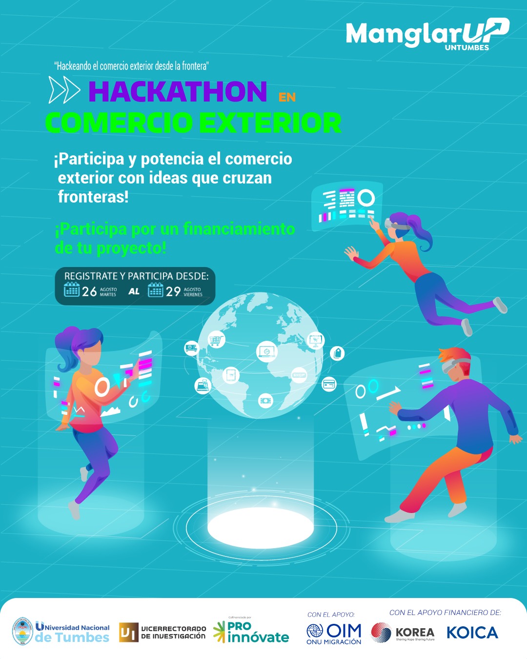 ¡Atención Innovadores! Hackathon de Comercio Exterior llega a Tumbes